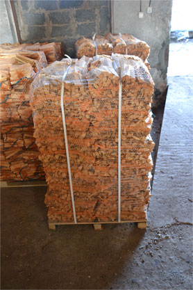 Birch Firewood in 40 L Net Bags